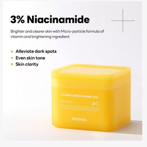 MEDIHEAL Vitamide Brightening Pad. New and Sealed! - Picture 3 of 14